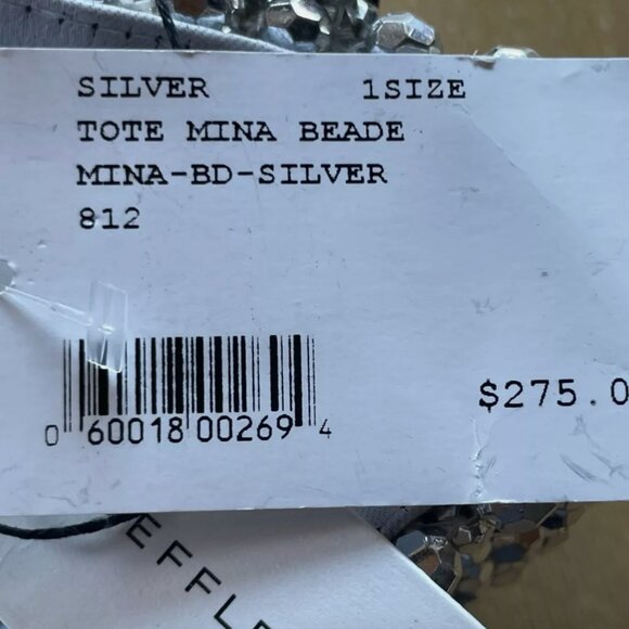 Sold out everywhere-- Loeffler Randall "Mina" sparkly beaded mini bag! NWT - Picture 8 of 11